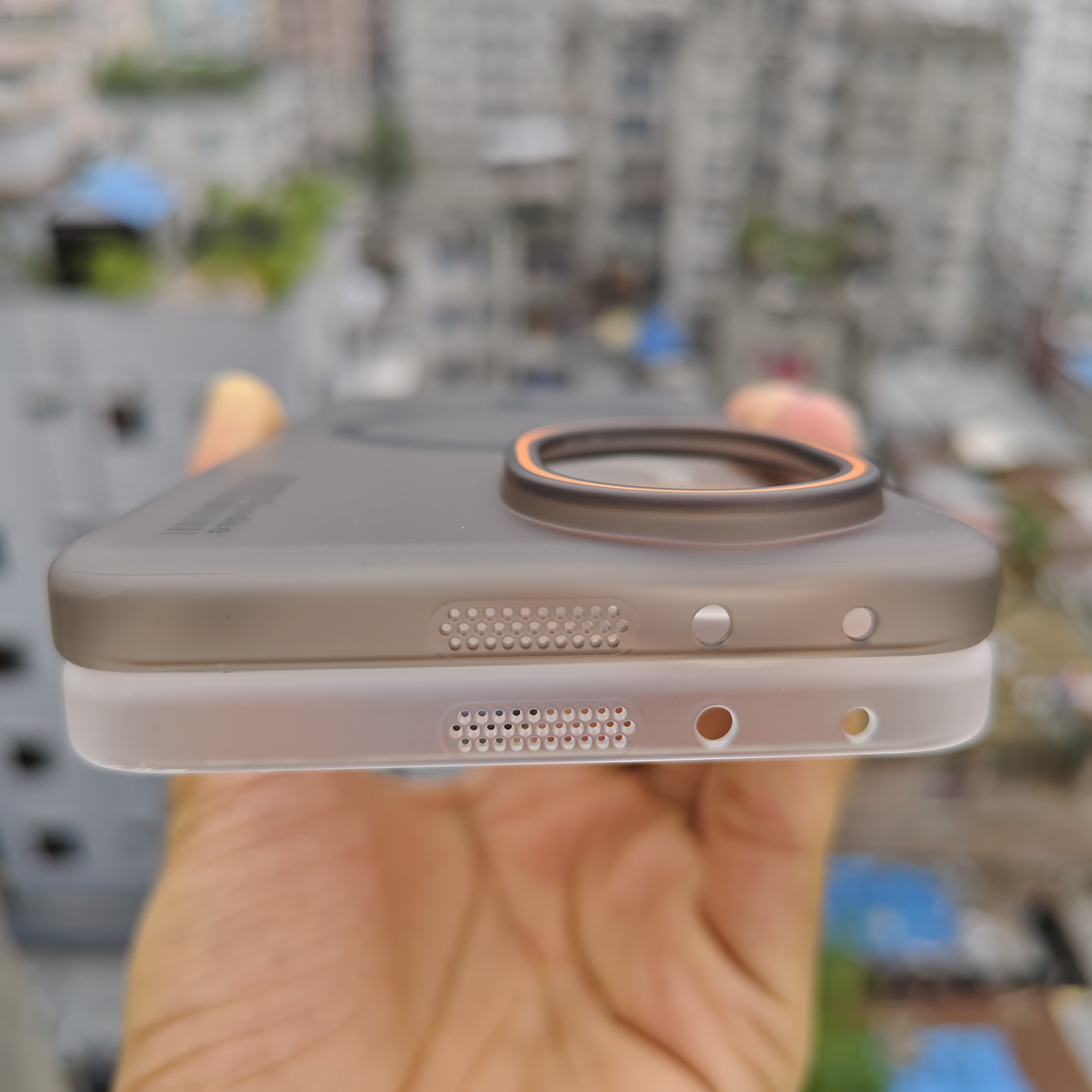 Honor 200 Premium magnetic magsafe hard transparent cover_img_2