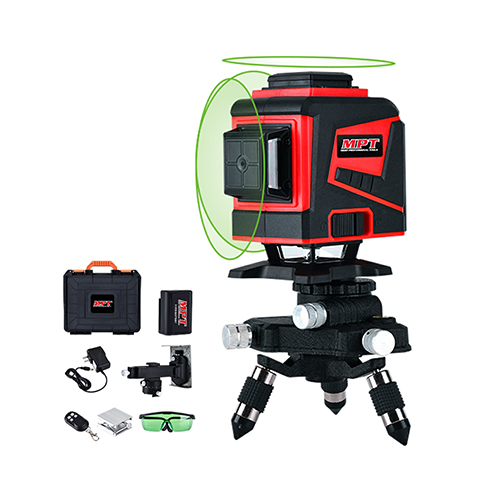 MPT MLL1207 Line Laser Level, Green, 520nm, 3C Model: MLL1207