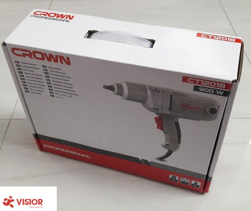 CROWN CT12018 Professional Impact Wrench, 320 Nm, 900W, 1/2" Square; CT12018_img_3