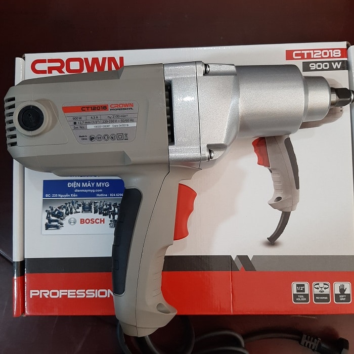 CROWN CT12018 Professional Impact Wrench, 320 Nm, 900W, 1/2" Square; CT12018_img_5