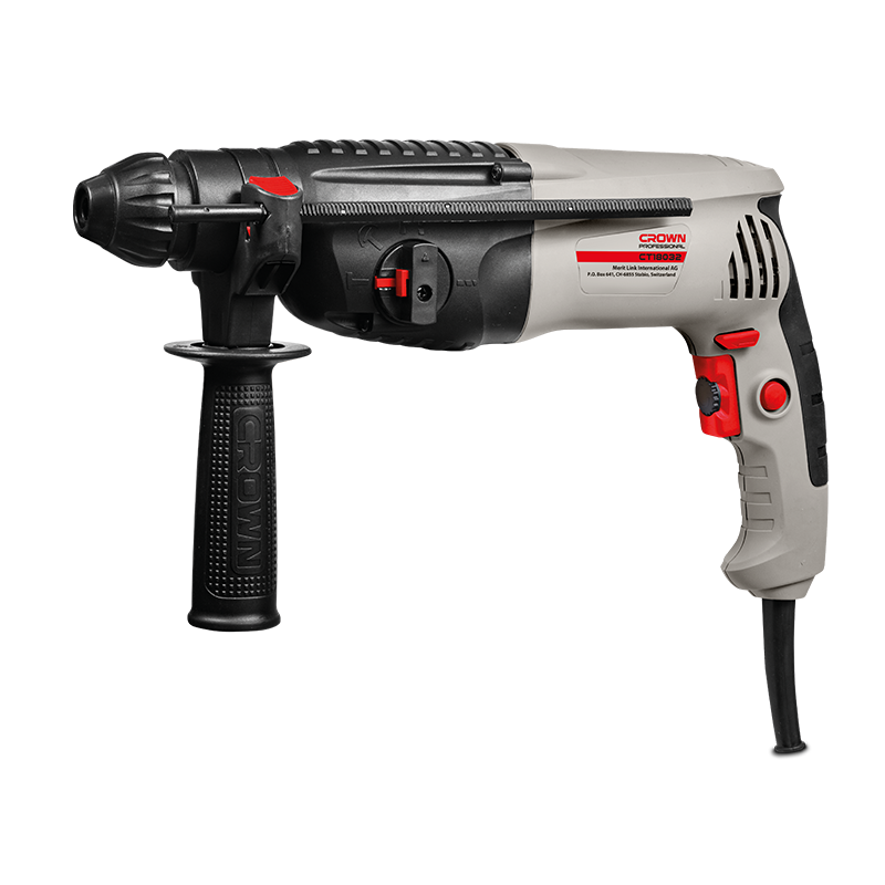 CROWN CT18032 Professional Light Rotary Hammer SDS-Plus, 26mm, 850W, 2.2J; CT18032