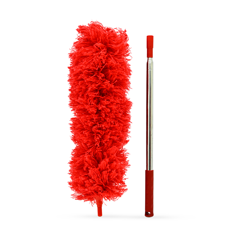 Microfiber Multipurpose Extendable Duster LD-1909_Red Color_img_4