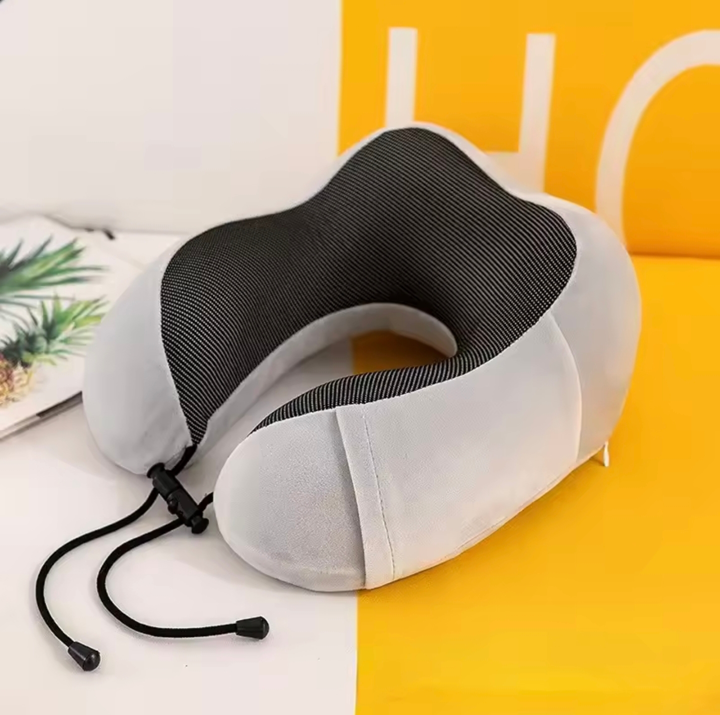 Soft U-shaped Memory Foam Neck Pillow Travel Pillow Massage Neck Pillow Sleeping Airplane Pillow Cervical Healthcare Bedding_img_6