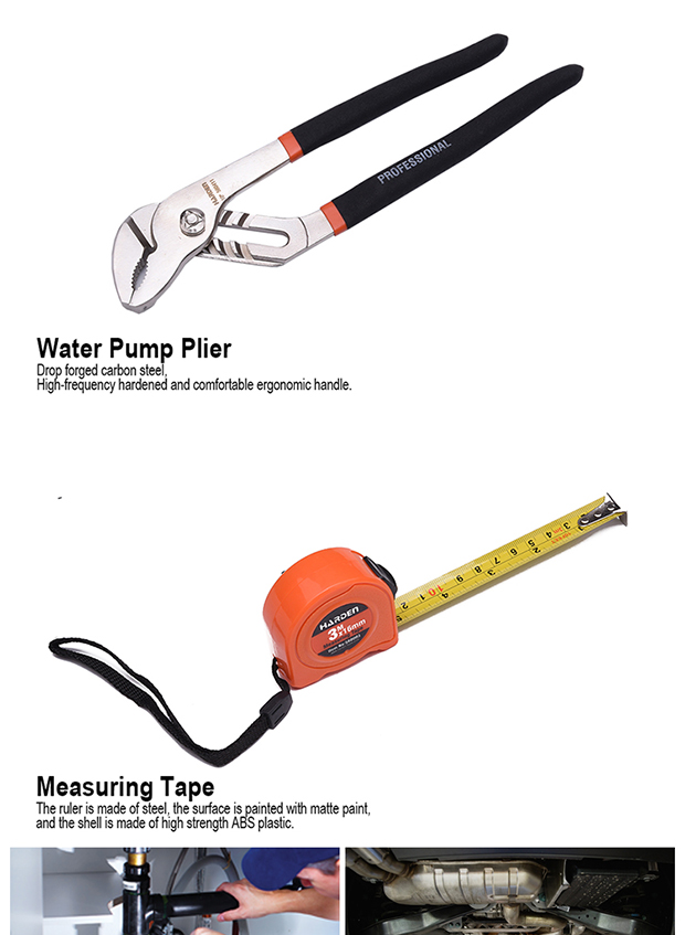 Harden 63 Pcs Tools Set Professional Germany Design Portable Household Repairing Electrician Hand Hardware Tool Set with Blow Case 511012_img_10