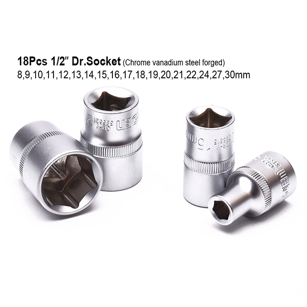 Harden 77Pcs Tools Set Hand Socket Security Household Auto Tools Kit Set 510777_img_2