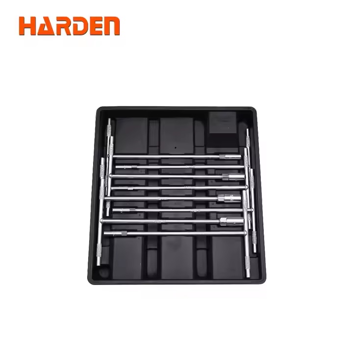 Harden 8pcs T - Handle Socket Wrench Set : ( 6, 7, 8, 9, 10, 12, 13, 14mm ) 520658_img_1