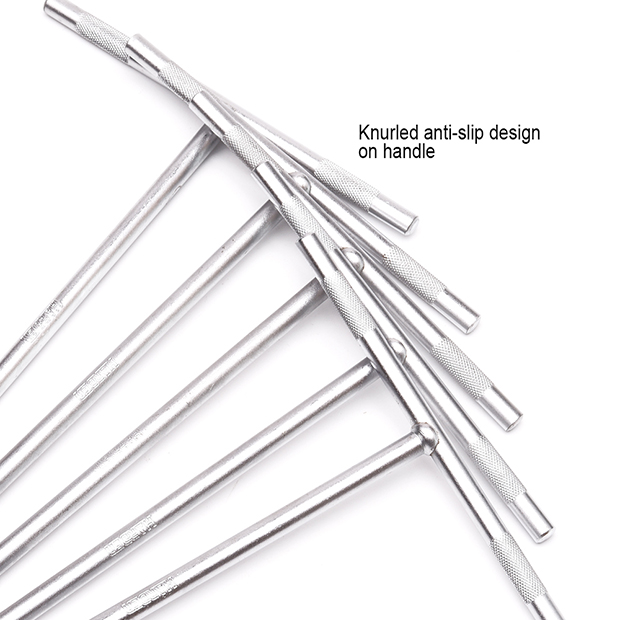 Harden 8pcs T - Handle Socket Wrench Set : ( 6, 7, 8, 9, 10, 12, 13, 14mm ) 520658_img_4