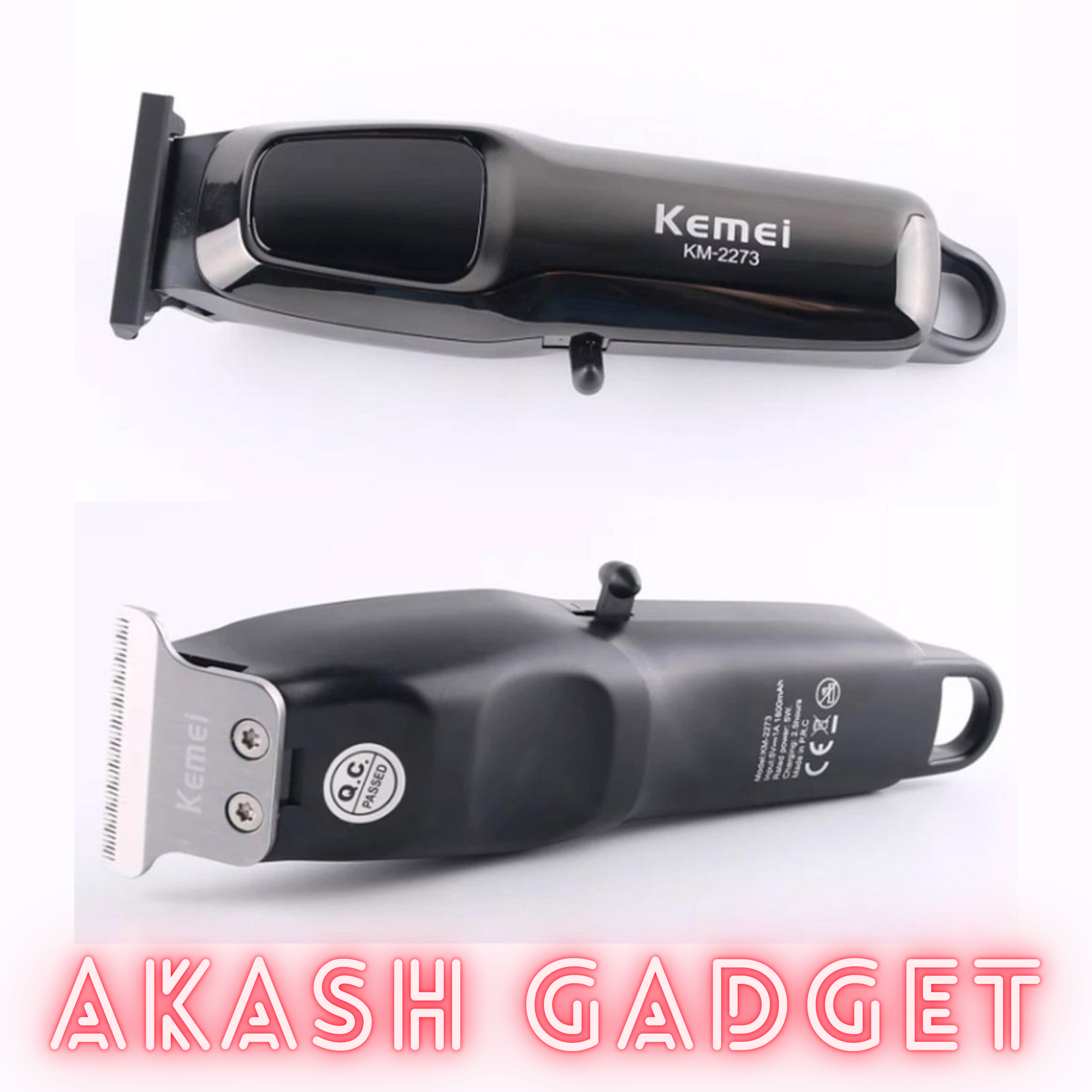 Kemei KM-2273 Hair Clipper and Beard Trimmer for Men_img_3