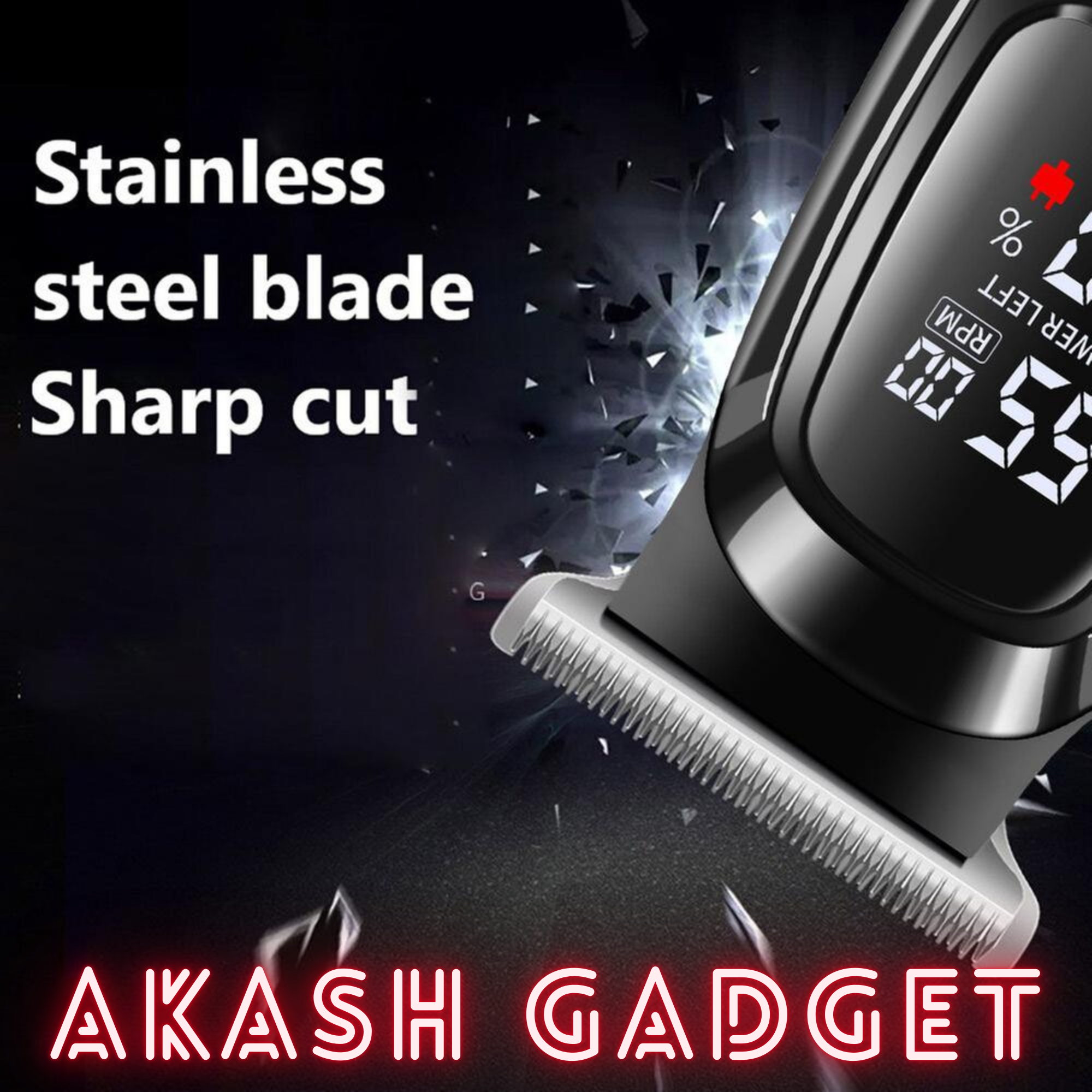 Kemei KM-2273 Hair Clipper and Beard Trimmer for Men_img_7