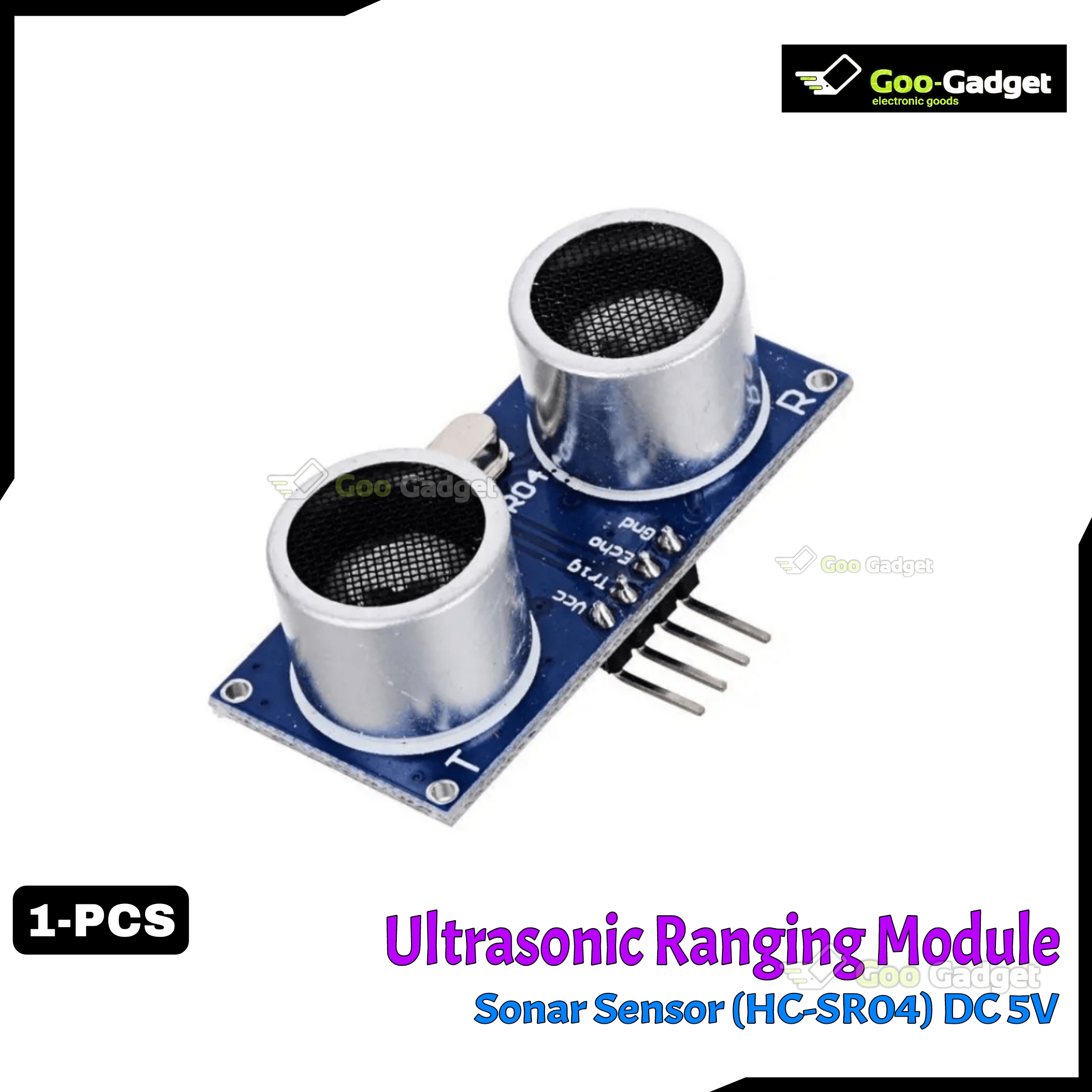 Ultrasonic Ranging Module HC-SR04 | Sonar Sensor for Distance Measurement