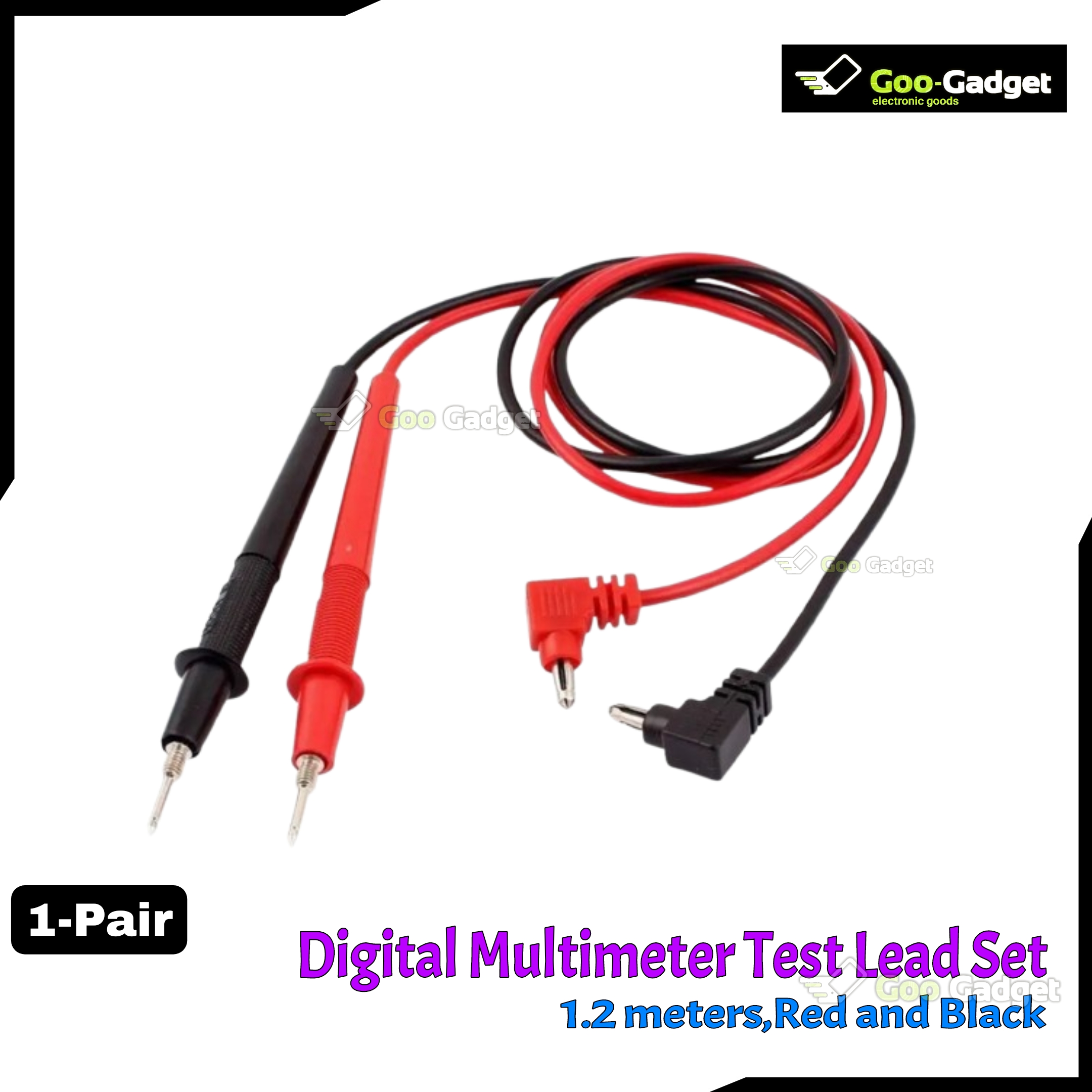 Digital Multimeter Test Lead Set | High-Quality Multimeter Probe Cable
