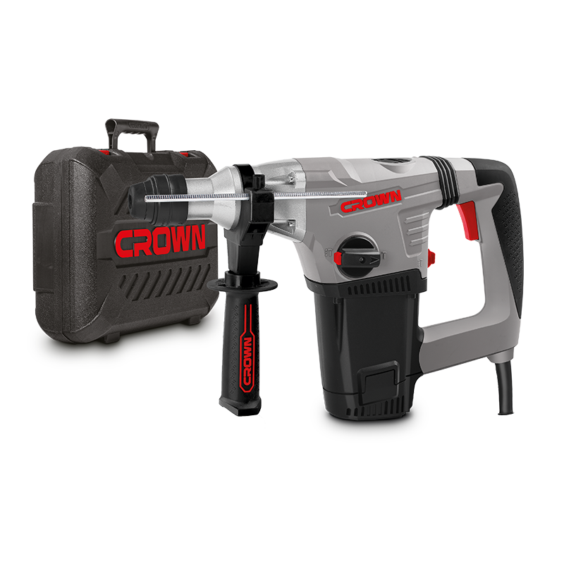 CROWN CT18116 Professional Heavy Rotary Hammer SDS-Plus, 32mm, 1050W, 4.8J; CT18116_img_1
