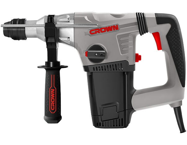 CROWN CT18116 Professional Heavy Rotary Hammer SDS-Plus, 32mm, 1050W, 4.8J; CT18116_img_2