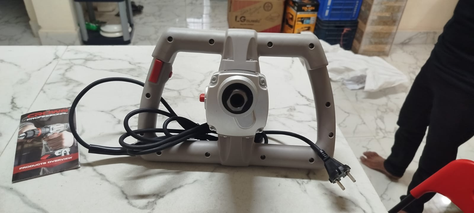 CROWN CT10049 Professional Electric Hand Mixer, Power Mixer, 120mm, 1050W; CT10049_img_10