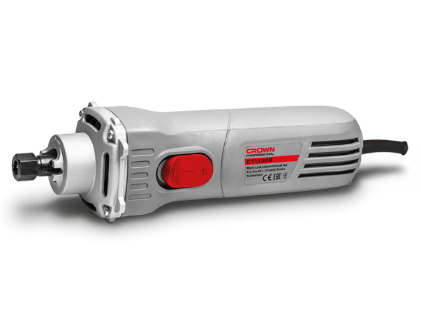CROWN ,CT13308, Die Grinder, 600W, 6mm, Short Neck; CT13308