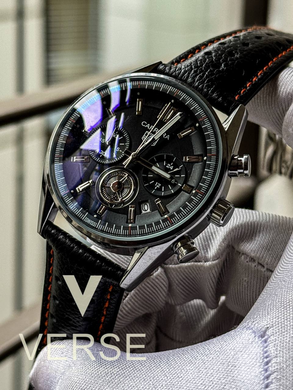 Tag belt 3 chrono black new