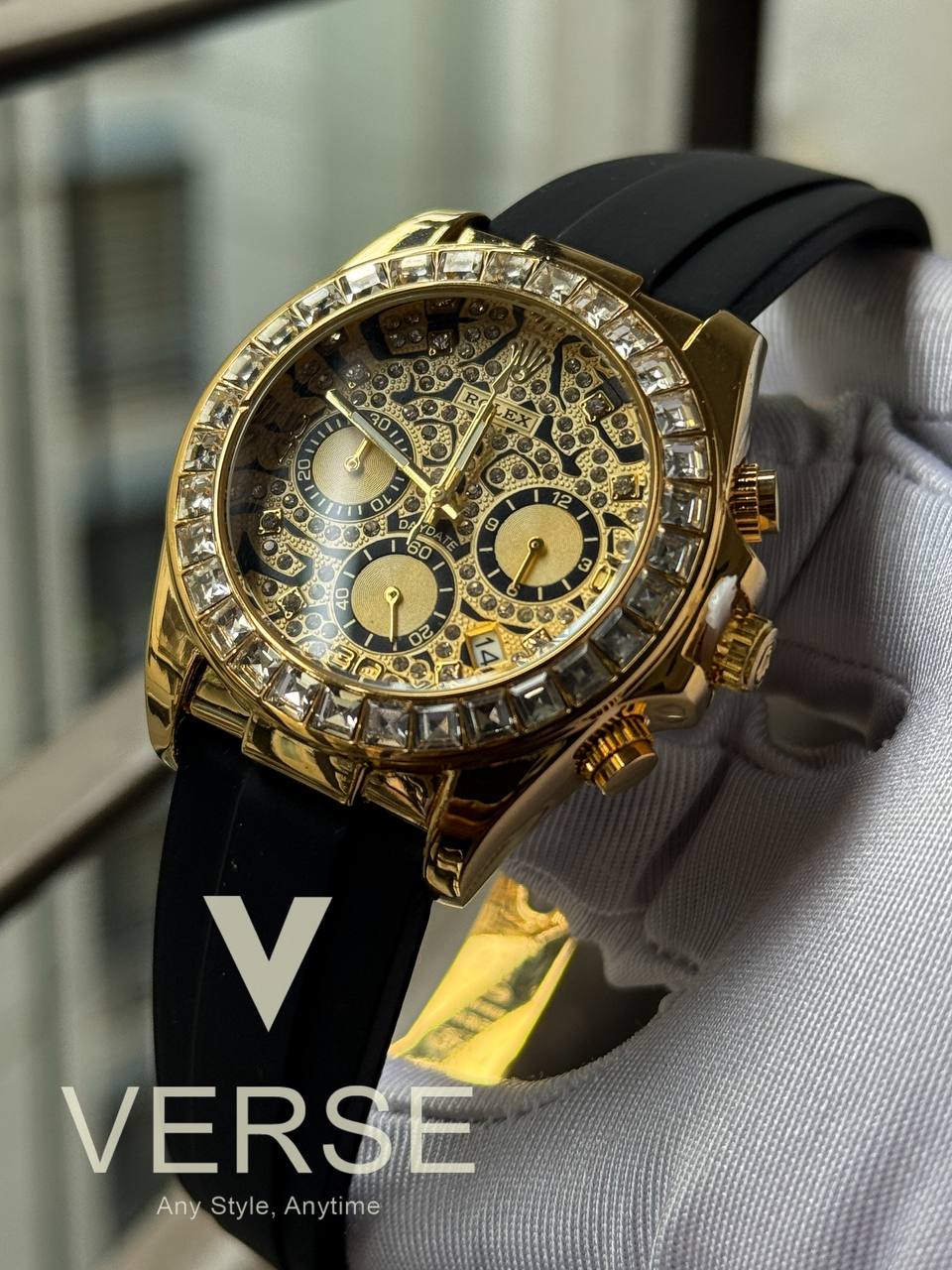 Rolex daytona tiger edition gold