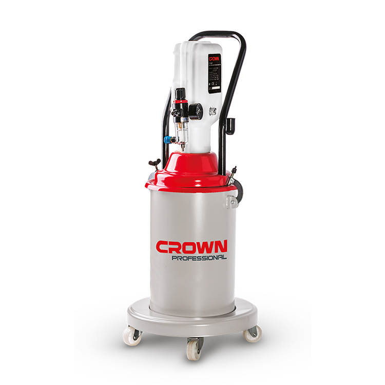 CROWN CT38097 Professional Grease Injector, 12L, 0.6-0.8MPa, 0.85L/min, 50:1; CT38097_img_1
