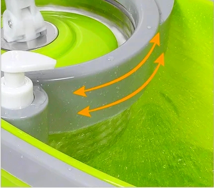 Regular Rotary/Spin Mop RM-9623_Green_img_4