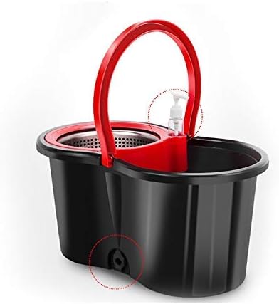 Regular Rotary/Spin Mop Floor Cleaning Mop_RM-9586_Black_img_3