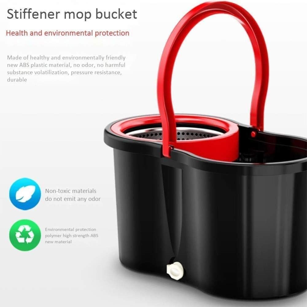 Regular Rotary/Spin Mop Floor Cleaning Mop_RM-9586_Black_img_1