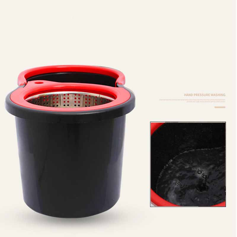 Regular Rotary/Spin Mop Floor Cleaning Mop_RM-9586_Black_img_6