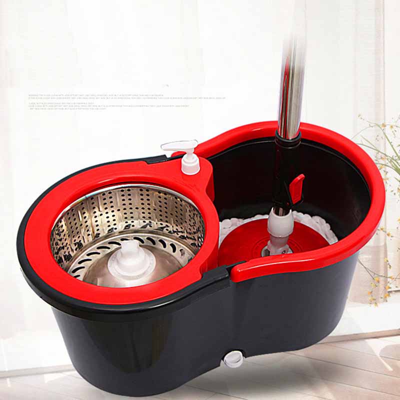 Regular Rotary/Spin Mop Floor Cleaning Mop_RM-9586_Black_img_7