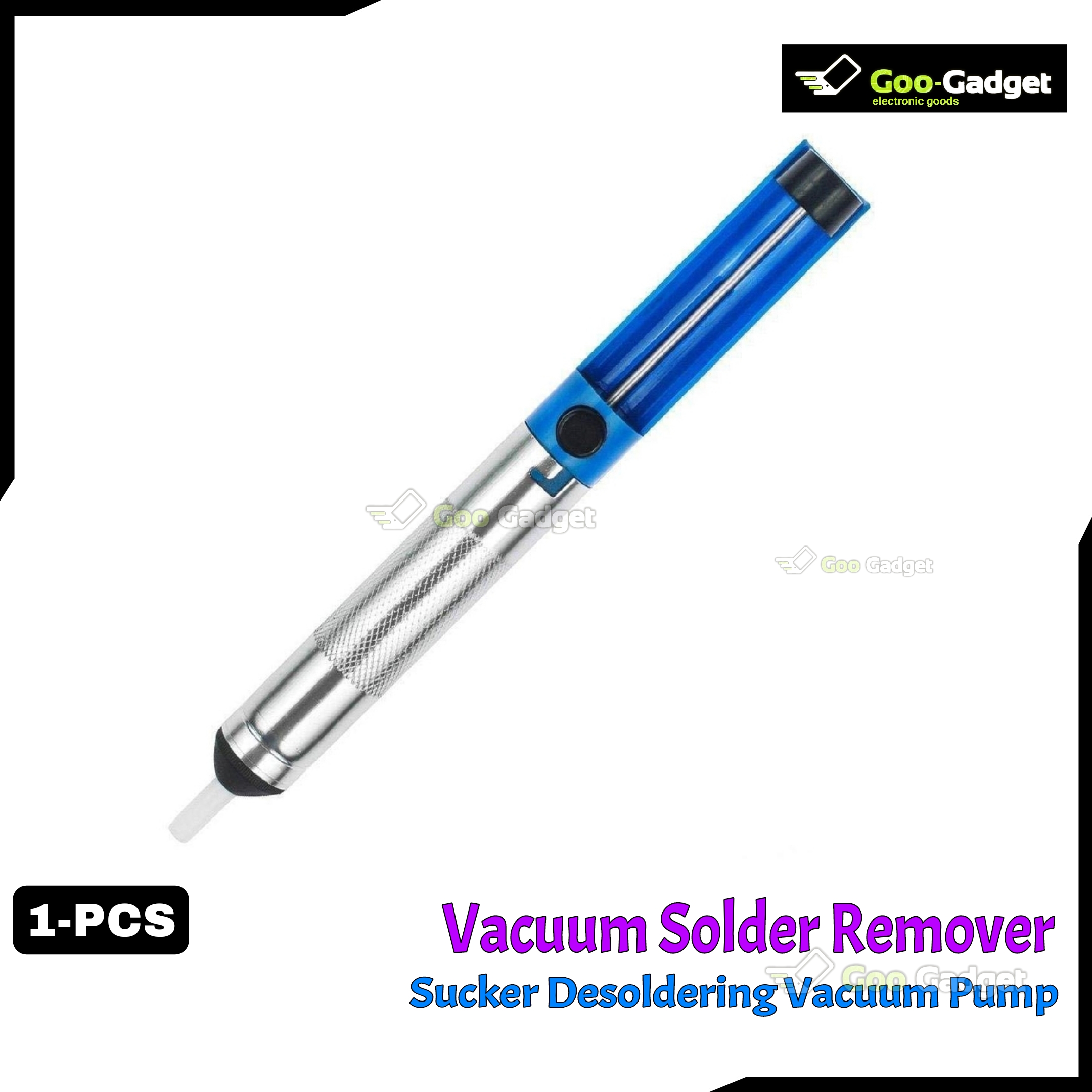 Solder Sucker De-soldering Pump | Vacuum Solder Remover Tool for PCB and Electronics Repair