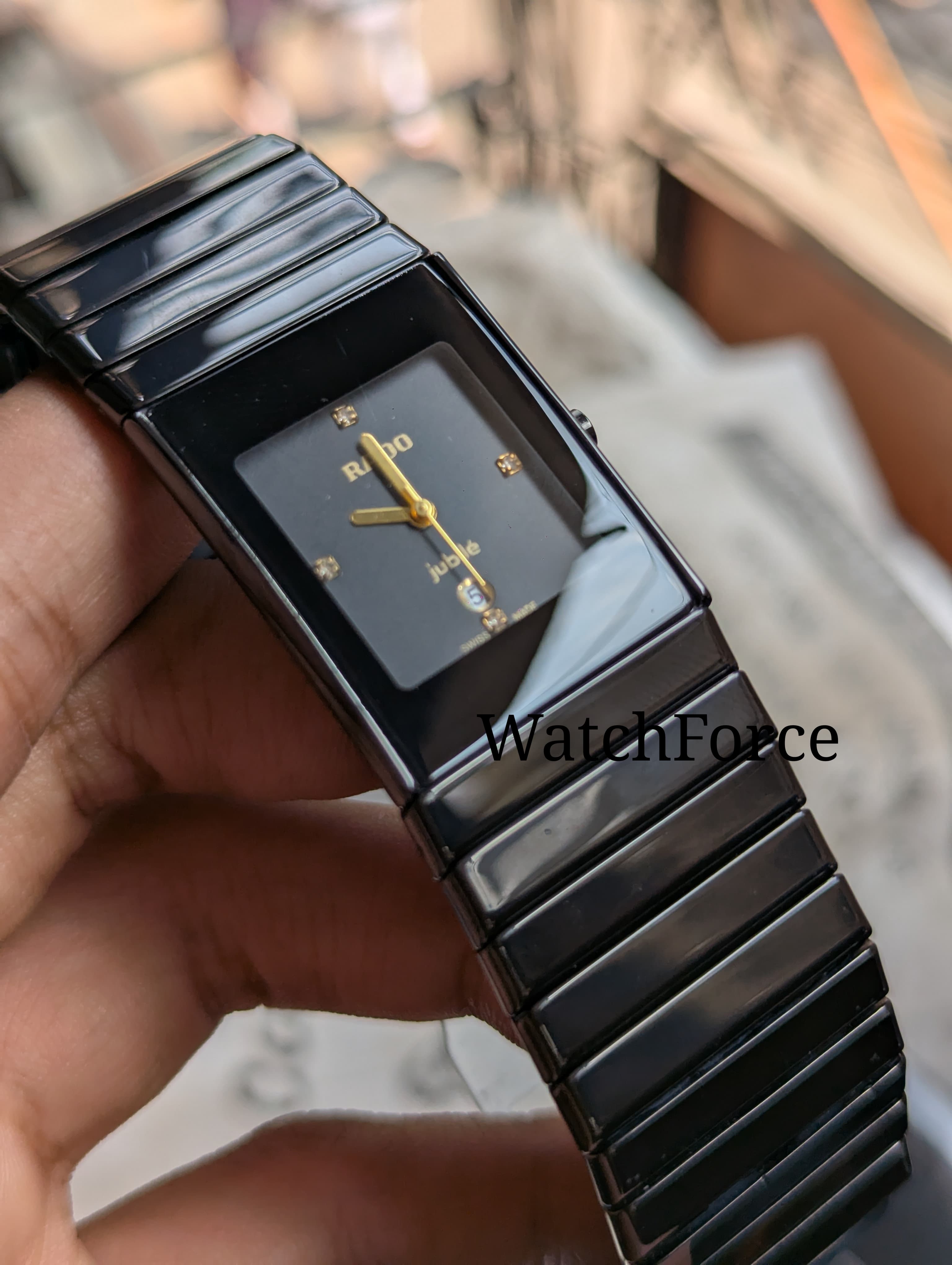 Rado Black Ceramic Quartz Watch