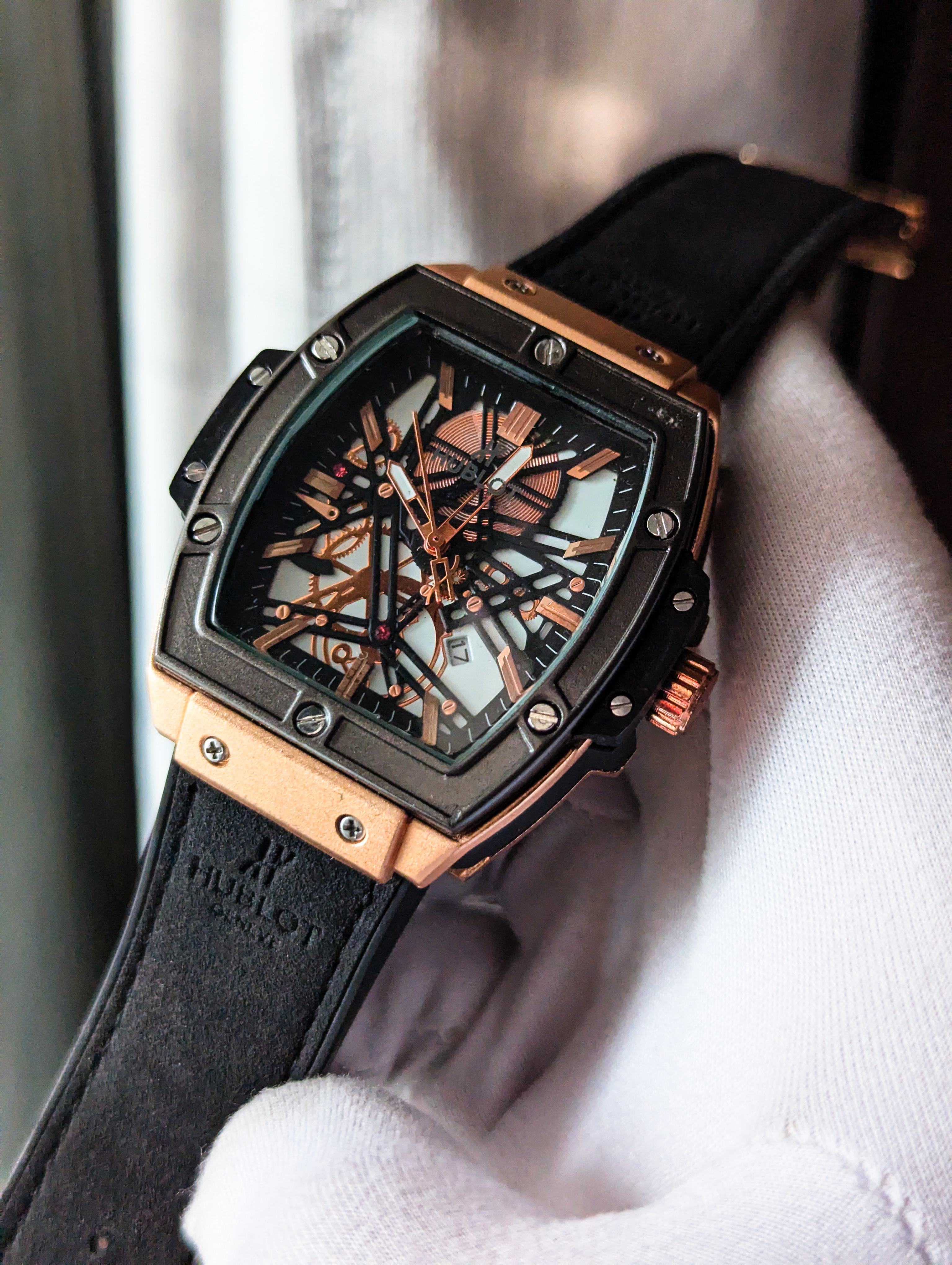 Hublot Copper Quartz Watch