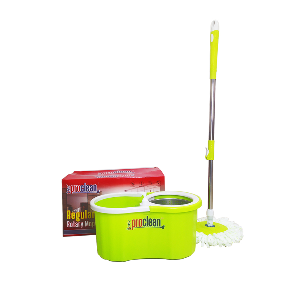 Regular Rotary/Spin Mop Floor Cleaning Mop_RM-9586_Green_img_0