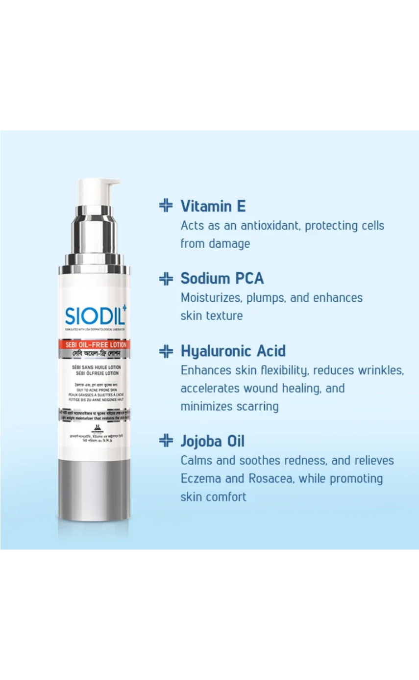 SIODIL Sebi Oil Free Lotion 40ml - Image 2