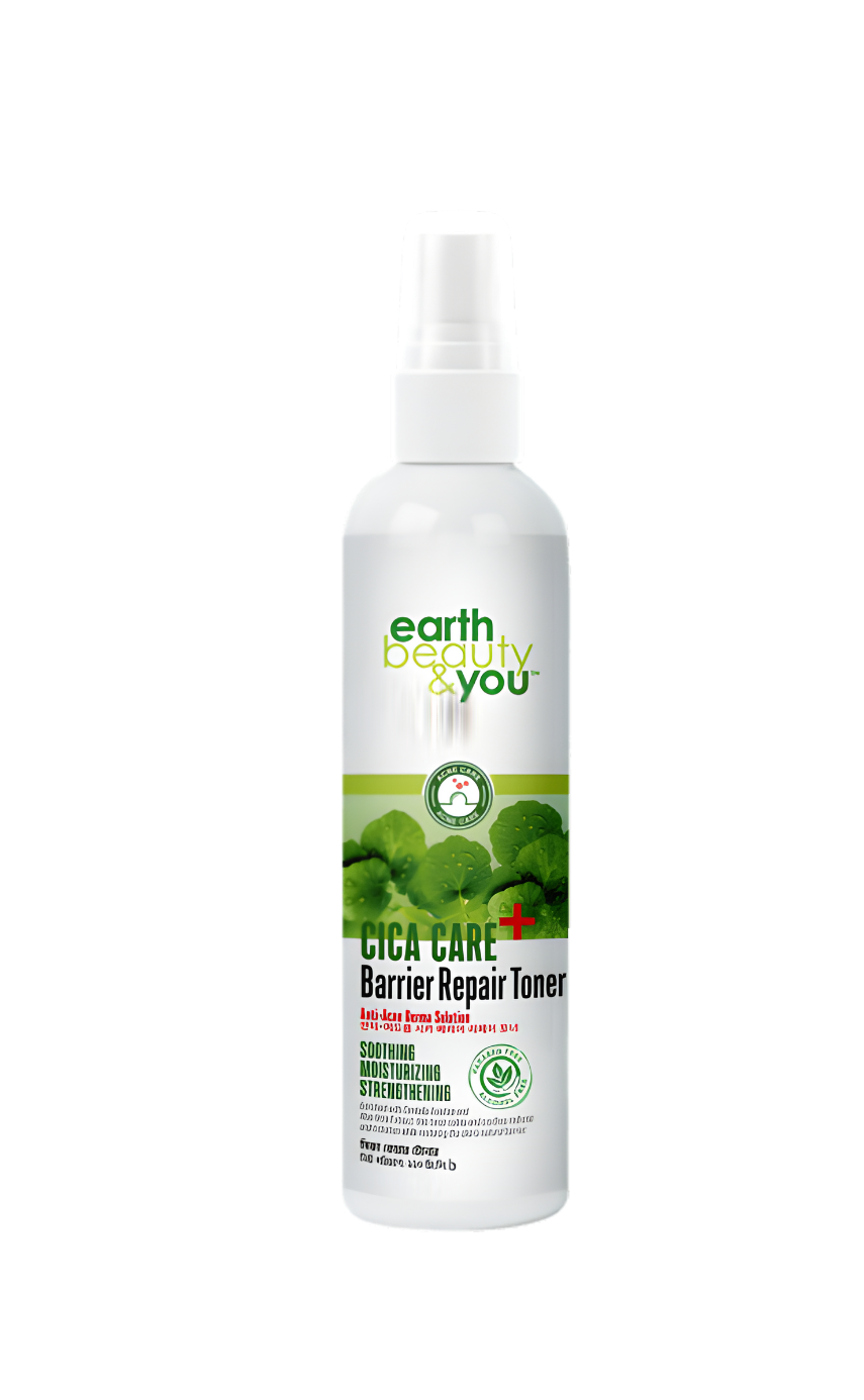 Earth Beauty & You Cica care + Barrier Repair Toner Anti-Acne Derma Solution 220ml - Image 1