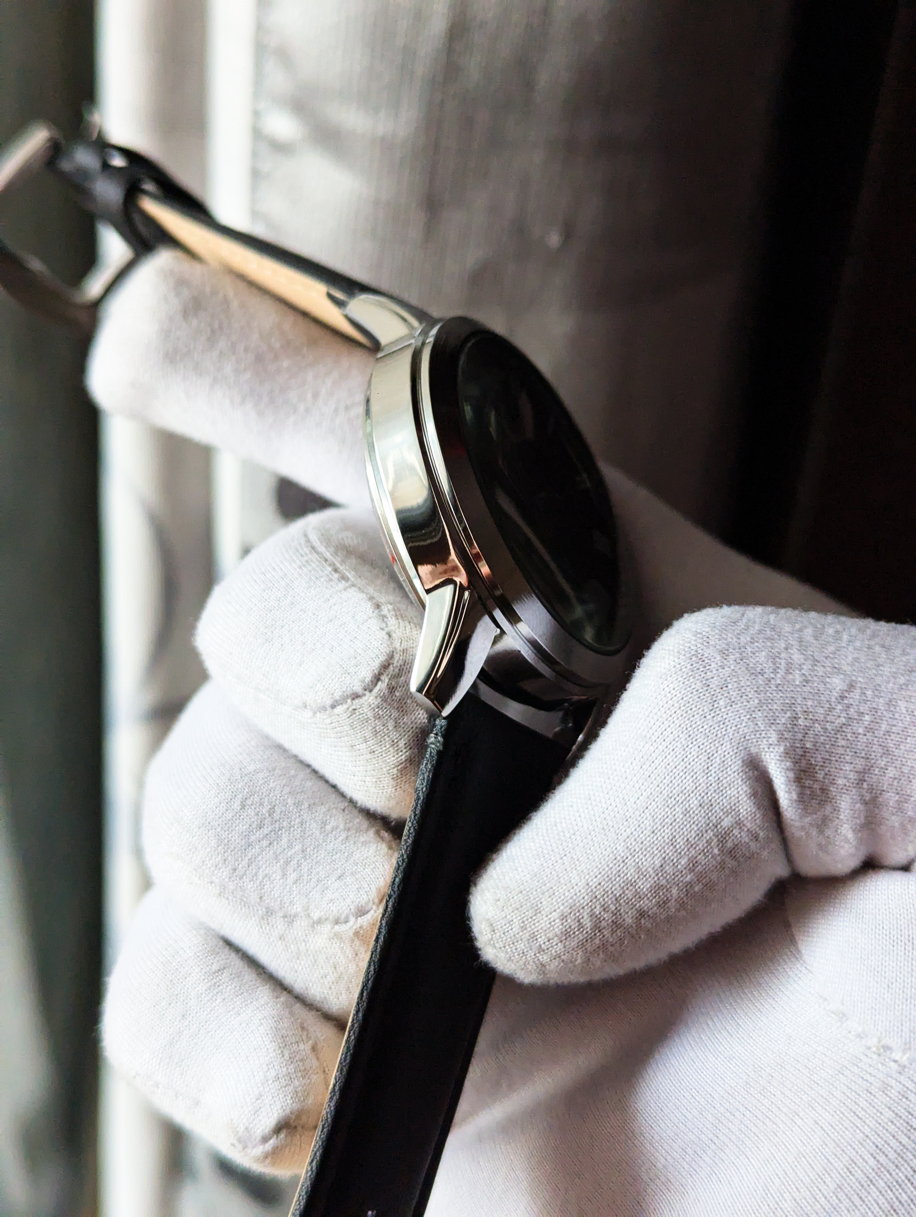 Fossil Leather Strap Mechanical Watch_img_2