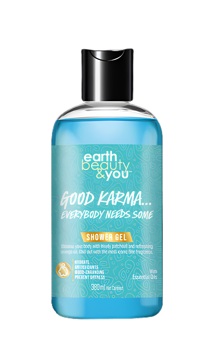 Earth Beauty & You Shower Gel Good Karma-380ml - Image 1