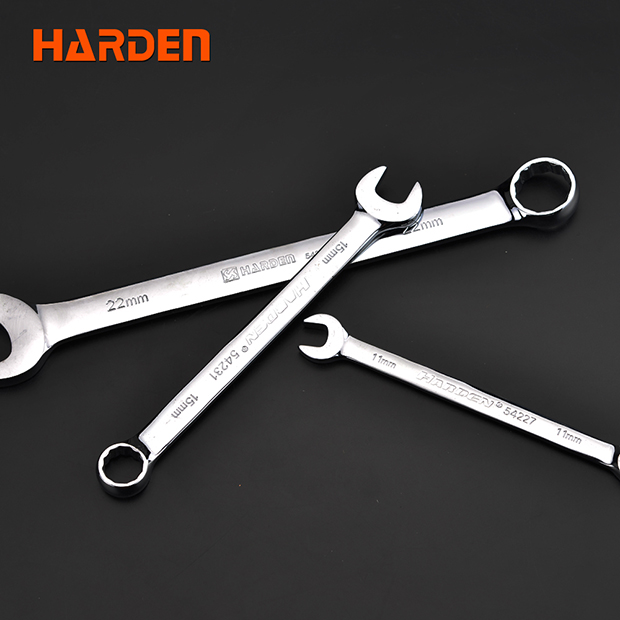 Harden 10pcs ( 8-22mm ) Combination Spanner Set, CR-V Auto Repairing Tools, Combination Wrench Tool Set 540105_img_4