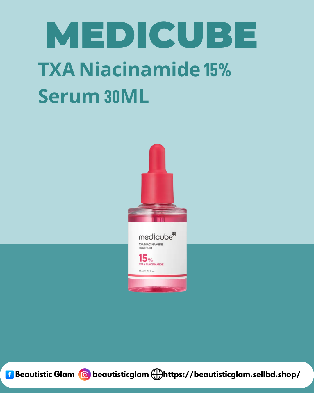 MEDI CUBE TXA Niacinamide 15% Serum 30ML
