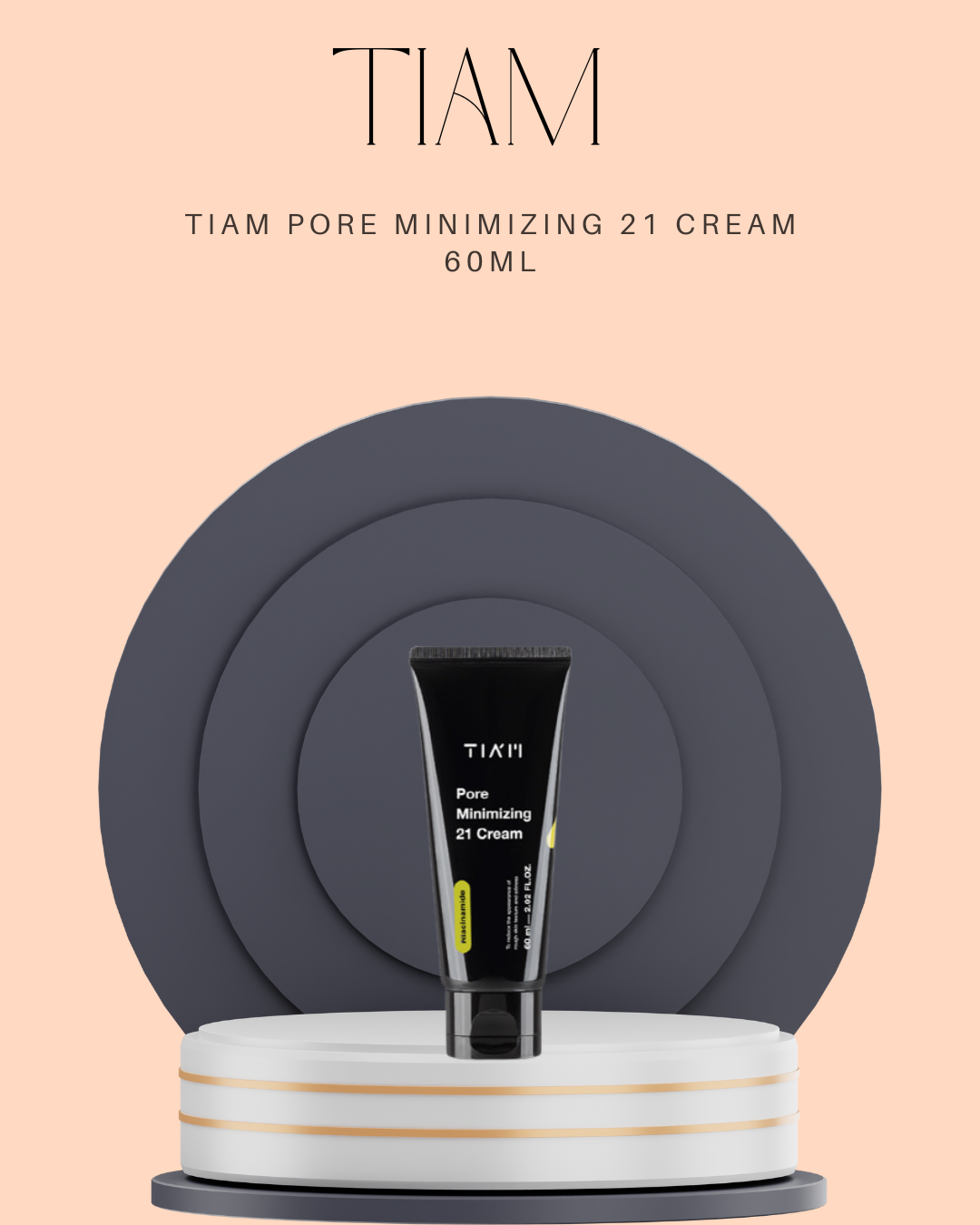 Tiam Pore Minimizing 21 Cream 60ml