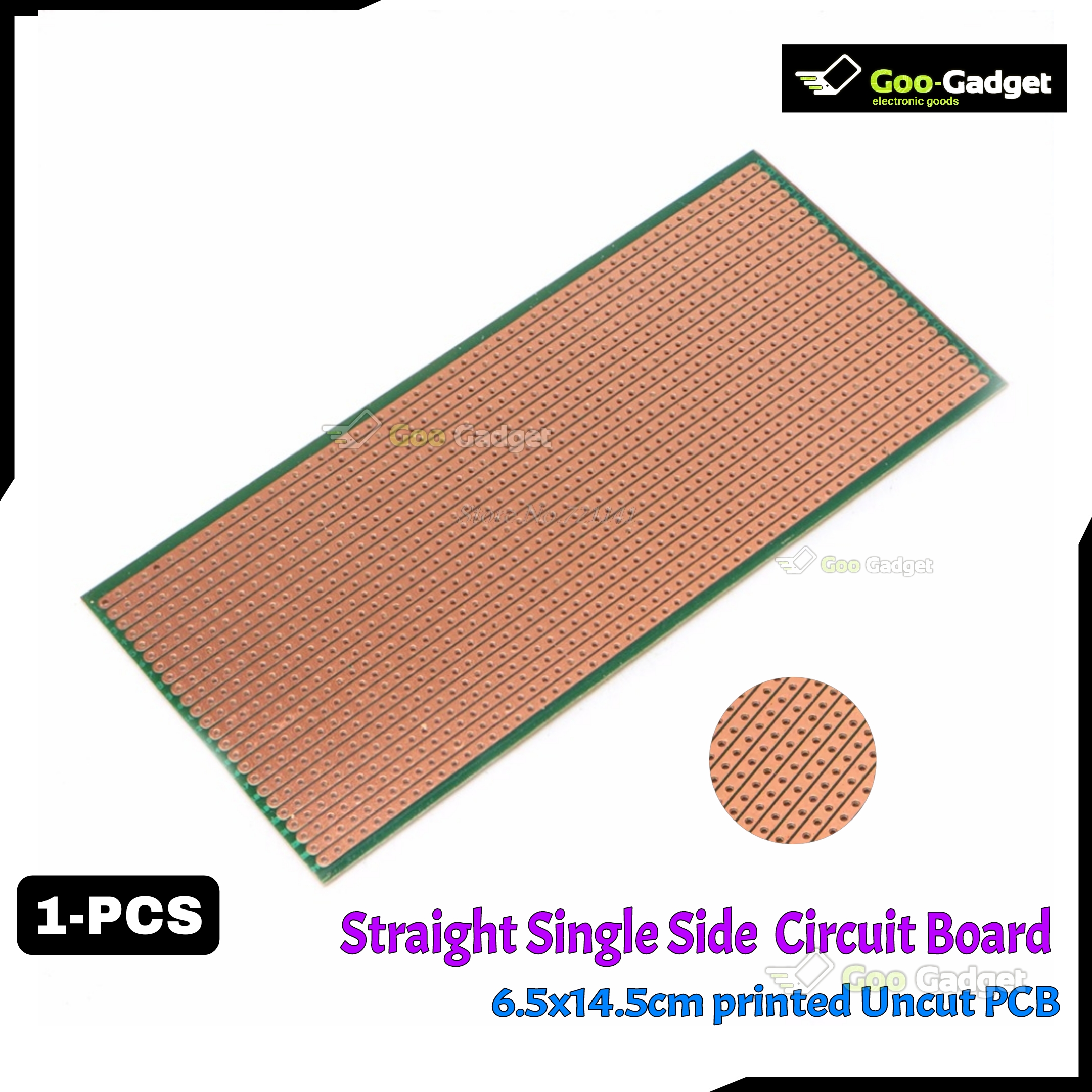 6.5x14.5cm Stripboard Veroboard Prototype Printed Circuit Uncut PCB Platine Single Side Circuit Board Dropship