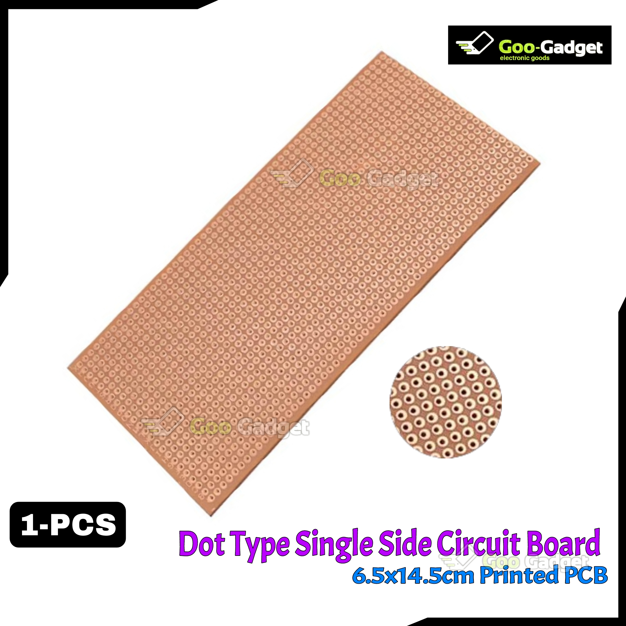 Dot Type 6.5x14.5cm Stripboard Veroboard Prototype Printed Circuit Uncut PCB Platine Single Side Circuit Board Dropship