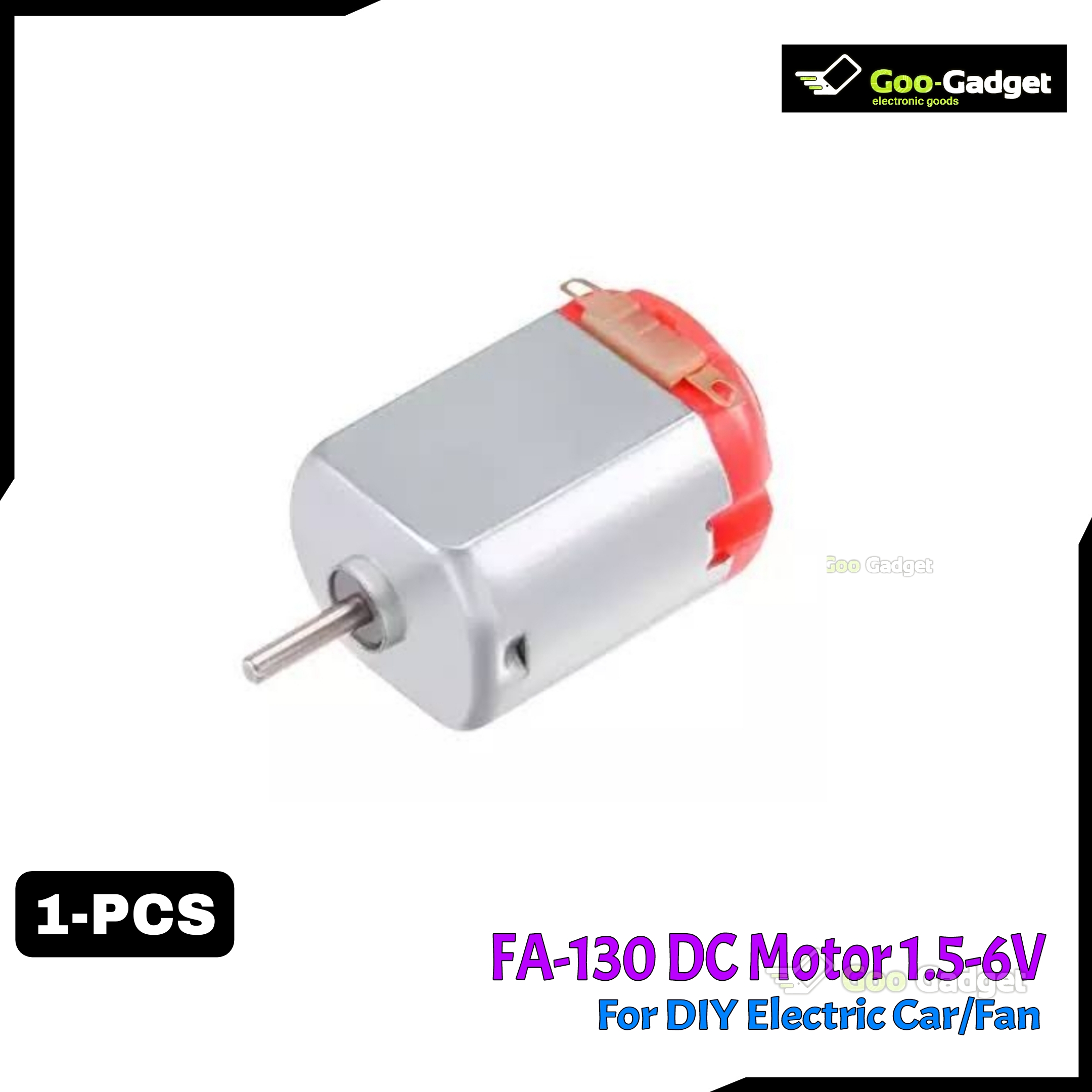 DC Motor FA-130 1.5-6VDC 16500RPM Brand New Motor 130 For DIY Electric Car/Fan