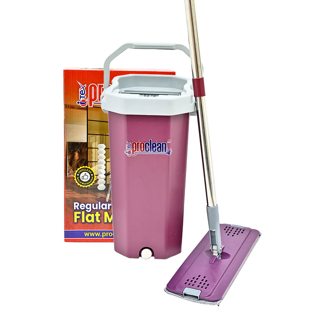 Floor Cleaning Regular Flat Mop FM-0629_Maroon_img_1