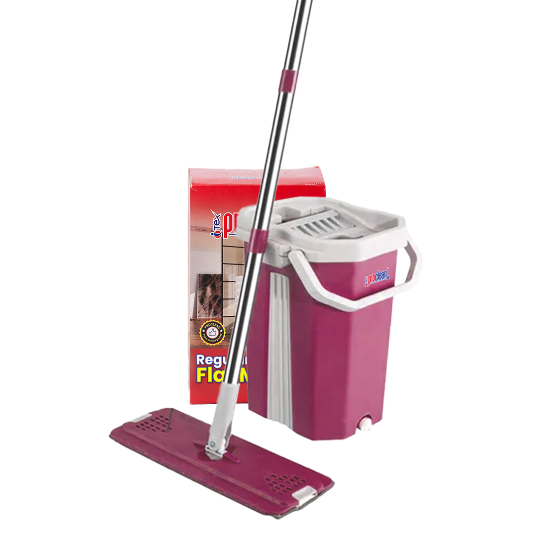 Floor Cleaning Regular Flat Mop FM-0629_Maroon_img_0