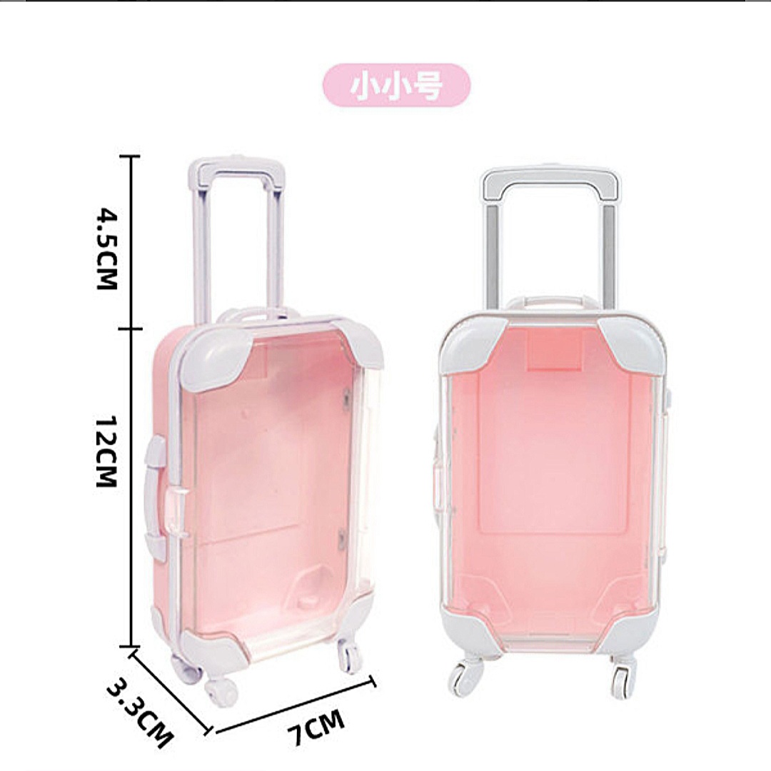 Mini Storage Trolley Luggage Cosmetics Packaging Box_img_3
