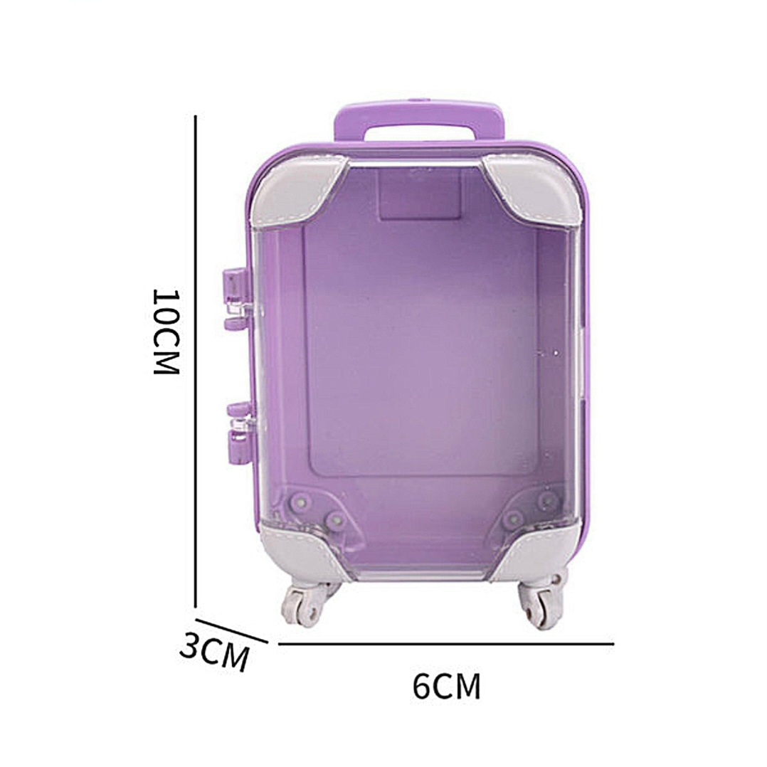 Mini Storage Trolley Luggage Cosmetics Packaging Box_img_5