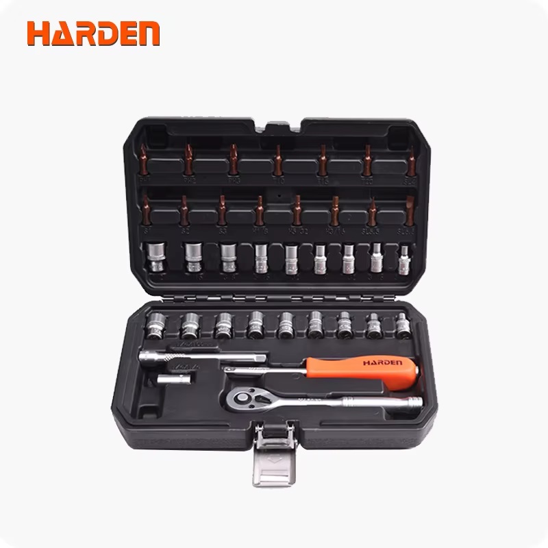 Harden 37pcs 1/4 " Dr. Socket set Model: 510337