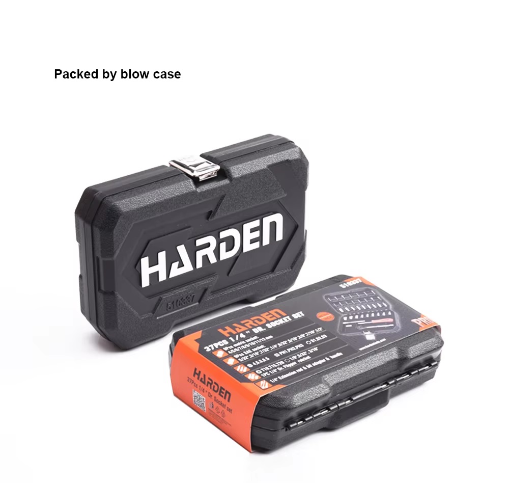 Harden 37pcs 1/4 " Dr. Socket set Model: 510337_img_1