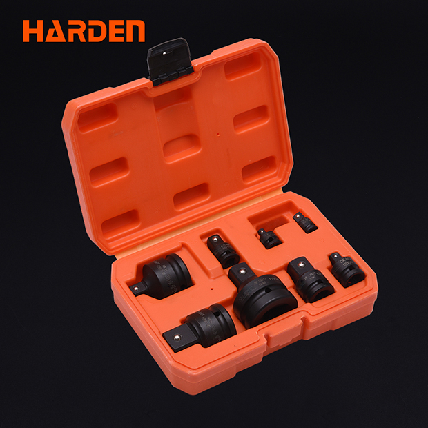 Harden 8Pcs 1/2 Inch Adapter Impact Socket Set 537028