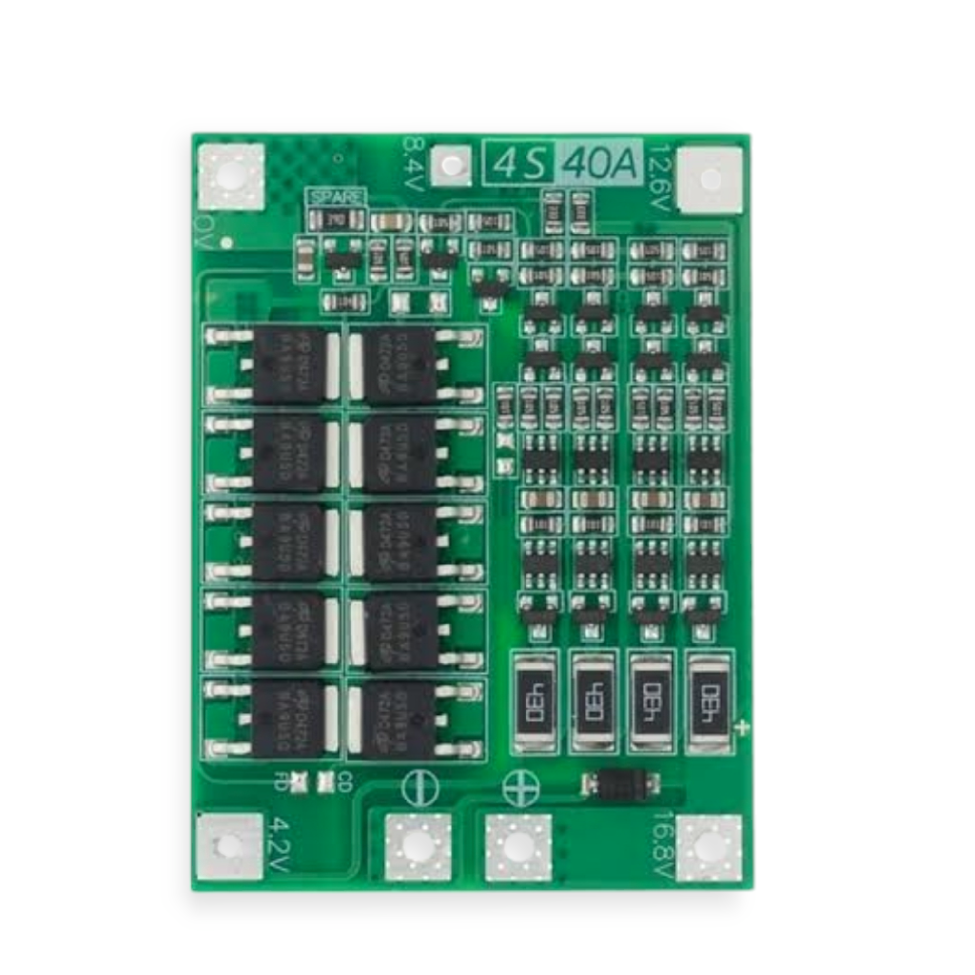 4S 40A 16.8V Lithium-ion Battery BMS Protection Board | 4 Cell 18650 Li-ion Pack 16.8V