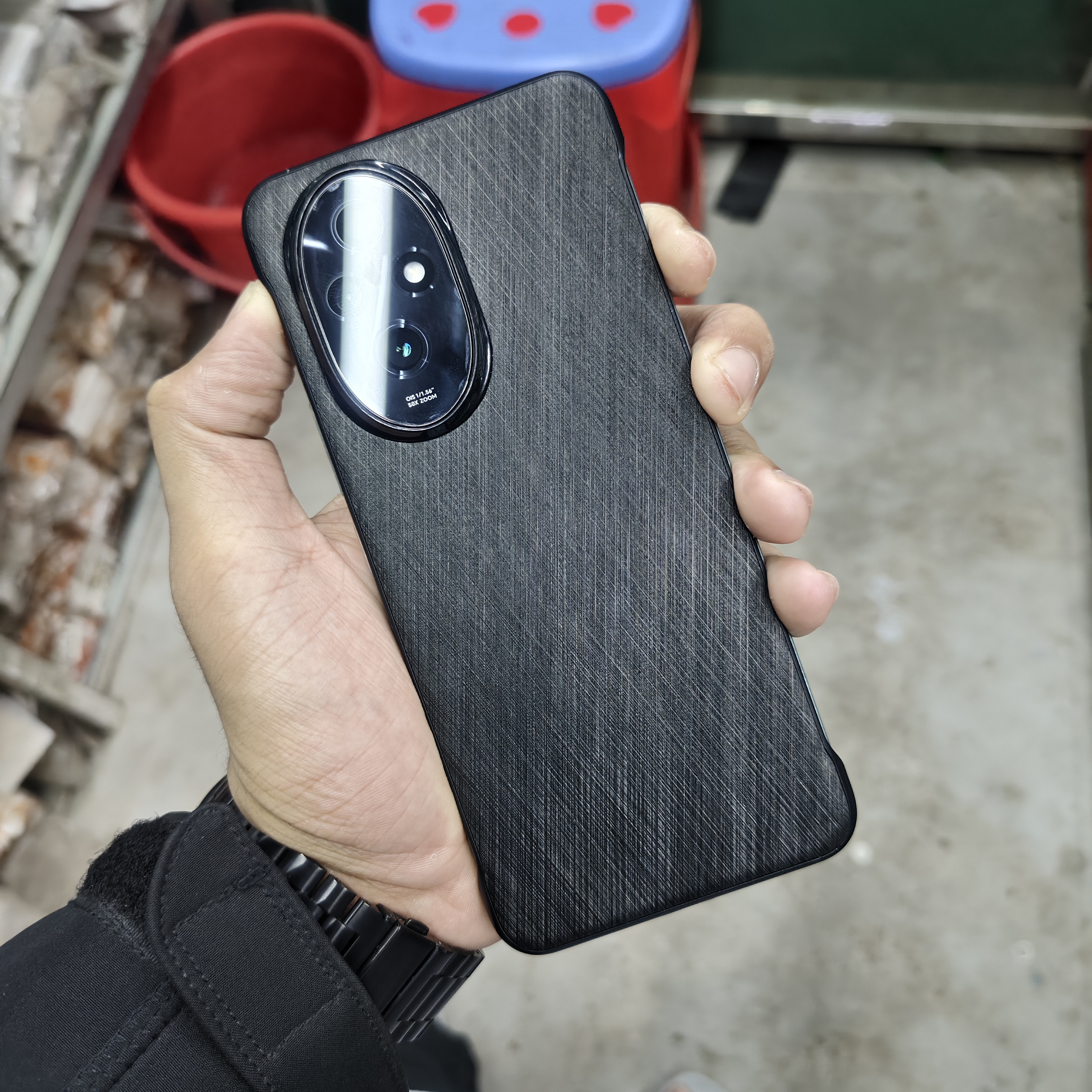 Honor 200 Vegan Leather Frameless Semi-Enclosed Hard Cover_img_1